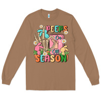 Toasted Coconut peeps season mode on Long Sleeve Tee - MaliasSmallBusiness