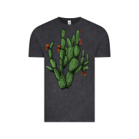 Cactus With Flowers Vintage Tee | Teevron