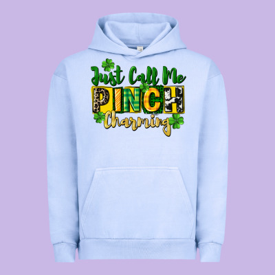 Just Call Me Pinch Charming Urban Hoodie Designed By Cowgirlartshop