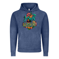 Vintage Denim jesus is my anchor Vintage Hoodie - Jasminsmagicworld