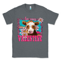 Charcoal Heather be my valentine with guarnsey Classic Tee - AdoDesignShop