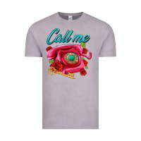Vintage Zinc call me roses and pink telephone Vintage Tee - AdoDesignShop