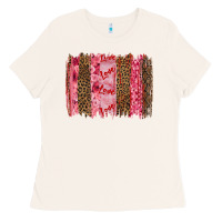 Bone valentine's day love brushstrokes Ladies Tee - RanaPortraitStore