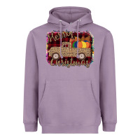 Lavender Merry Christmas Truck Heavyweight Hoodie - Bettercallsaul
