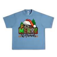 Pebble Blue merry slothmas Urban Heavy Tee - Jasminsmagicworld