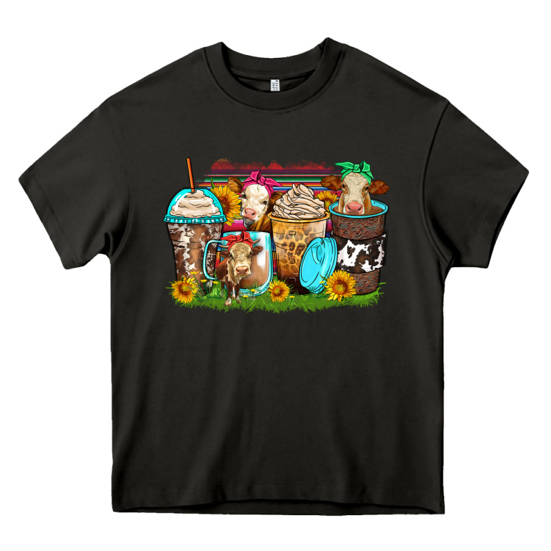 Heifers Coffee Cups Heavy Core Tee by Zillion Design Studio | Teevron