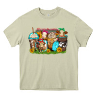 Mossy heifers coffee cups Heavy Core Tee - Zillion Design Studio