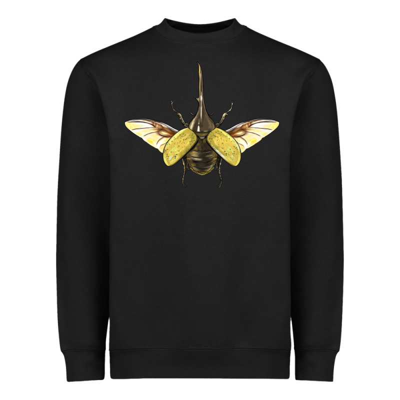 Hercules Beetle With Wings Heavyweight Sweatshirt by LillyAllenDesigns | Teevron