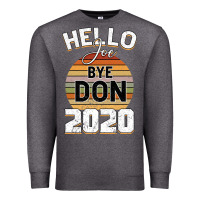 Charcoal Heather Hello Joe Biden 2020 Premium Sweatshirt - Bettercallsaul