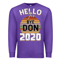 Purple Hello Joe Biden 2020 Premium Sweatshirt - Bettercallsaul