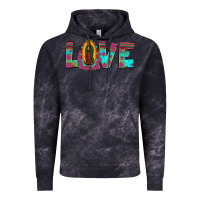 Cloud Black love our lady of guadalupe Vintage Hoodie - JahusDesignShop