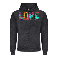 Vintage Black love our lady of guadalupe Vintage Hoodie - JahusDesignShop