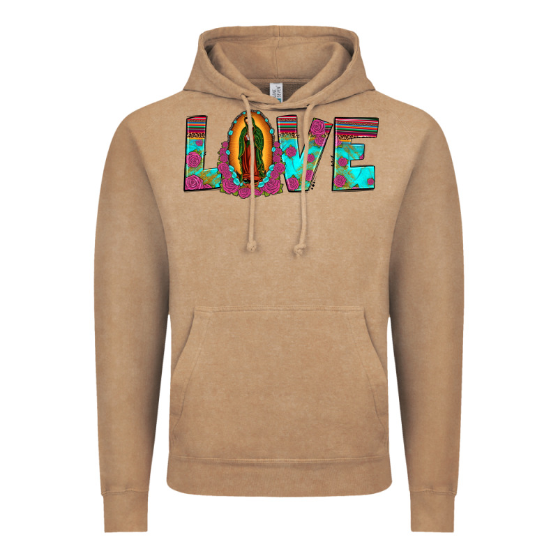 Love Our Lady Of Guadalupe Vintage Hoodie by JahusDesignShop | Teevron