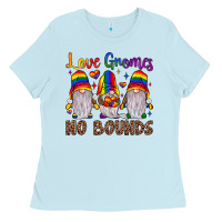 Baby Blue love gnomes no bounds Ladies Tee - JahusDesignShop