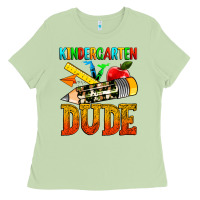 Matcha kindergarten dude Ladies Tee - texasbilliewilder