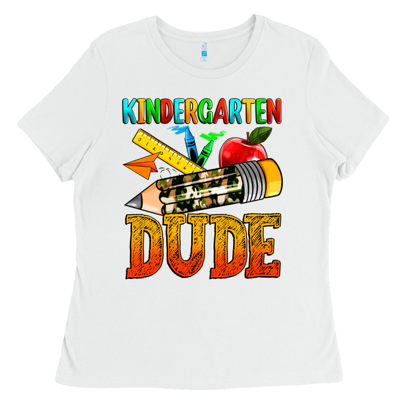 Kindergarten Dude Ladies Tee by texasbilliewilder | Teevron