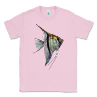 Bubblegum Pink Angelfish Classic Tee - LillyAllenDesigns