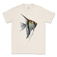 Natural Angelfish Classic Tee - LillyAllenDesigns