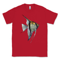 Red Angelfish Classic Tee - LillyAllenDesigns