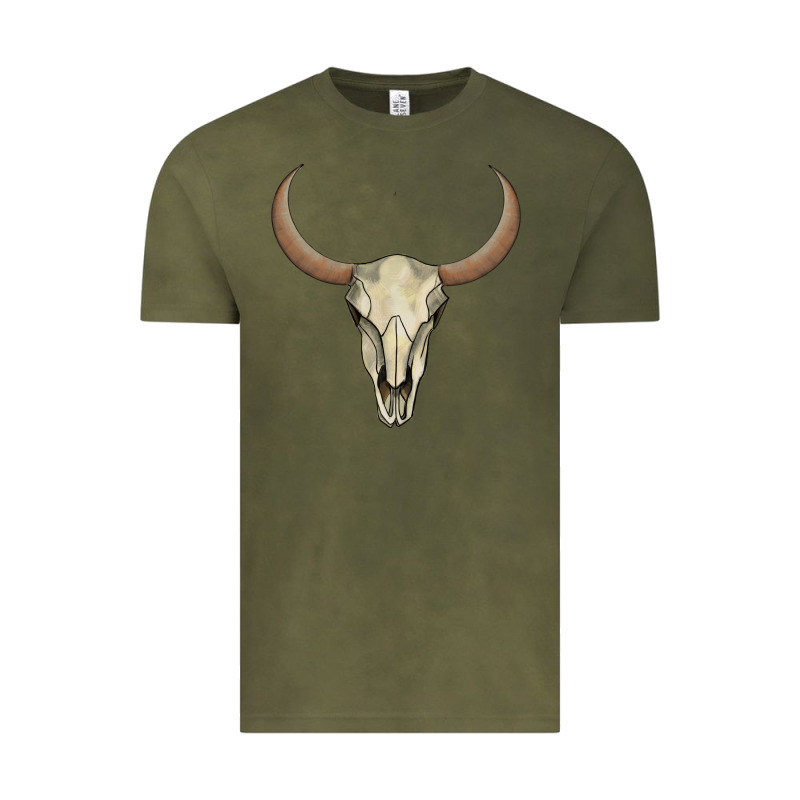 Bull Skull Vintage Tee by AdoDesignShop | Teevron
