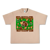 Burro football leopard Urban Heavy Tee - NancyCooperArtShop