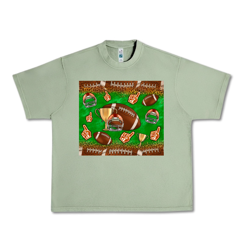 Football Leopard Urban Heavy Tee by NancyCooperArtShop | Teevron