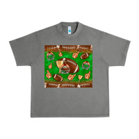 Tornado football leopard Urban Heavy Tee - NancyCooperArtShop