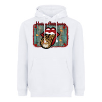 White Merry Christmas Lips Santa Heavyweight Hoodie - Bettercallsaul