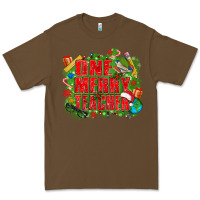 Cacao one merry teacher Premium Tee - texasbilliewilder