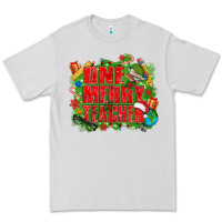 Dove Grey one merry teacher Premium Tee - texasbilliewilder
