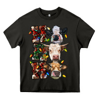 Asphalt hohoho cows Heavy Core Tee - RanaPortraitStore