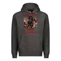 Charcoal Heather Christmas life is better with a dachshund Premium Hoodie - JahusDesignShop