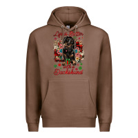 Chestnut Christmas life is better with a dachshund Premium Hoodie - JahusDesignShop