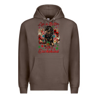 Coffee Christmas life is better with a dachshund Premium Hoodie - JahusDesignShop