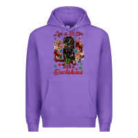 Purple Christmas life is better with a dachshund Premium Hoodie - JahusDesignShop