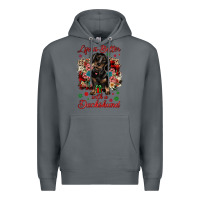 Rock Christmas life is better with a dachshund Premium Hoodie - JahusDesignShop