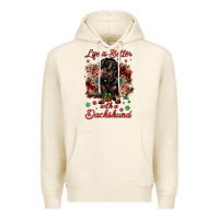 Tofu Christmas life is better with a dachshund Premium Hoodie - JahusDesignShop