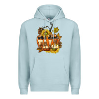 Blue Mist Wild About Fall Premium Hoodie - texasbilliewilder