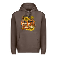 Coffee Wild About Fall Premium Hoodie - texasbilliewilder