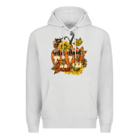 Dove Grey Wild About Fall Premium Hoodie - texasbilliewilder