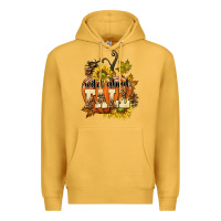 Mustard Wild About Fall Premium Hoodie - texasbilliewilder