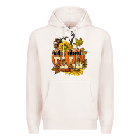 Pale Pink Wild About Fall Premium Hoodie - texasbilliewilder