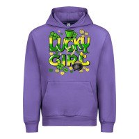 Tulip lucky girl st. patricks day Urban Hoodie - HowdyJamesFarm