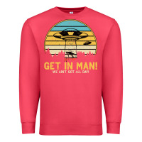 Cardinal UFO Vintage Retro Alien Outerspace Spaceship Premium Sweatshirt - Bettercallsaul