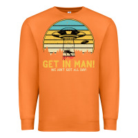 Carrot UFO Vintage Retro Alien Outerspace Spaceship Premium Sweatshirt - Bettercallsaul