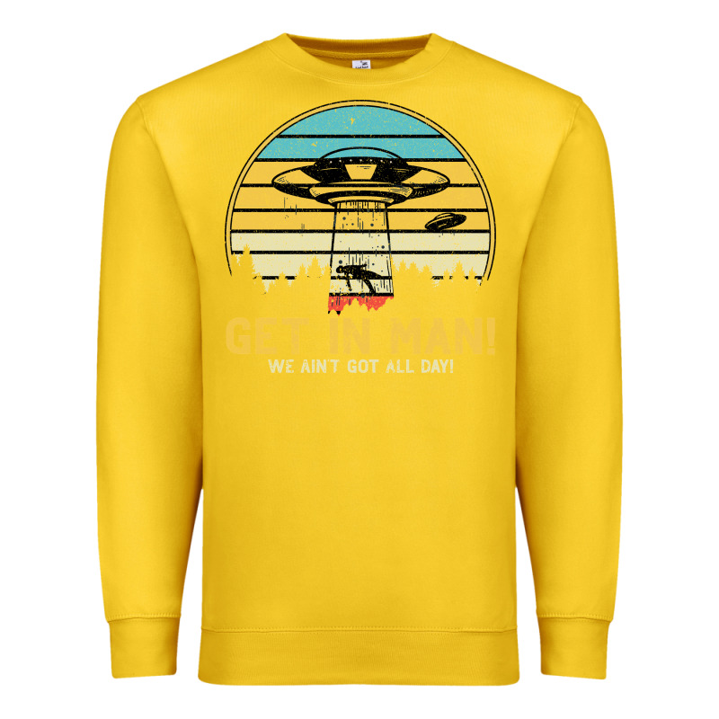 Ufo Vintage Retro Alien Outerspace Spaceship Premium Sweatshirt by Bettercallsaul | Teevron