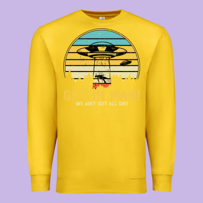 Ufo Vintage Retro Alien Outerspace Spaceship Premium Sweatshirt Designed By Bettercallsaul