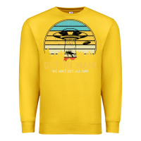 Lemon UFO Vintage Retro Alien Outerspace Spaceship Premium Sweatshirt - Bettercallsaul