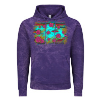 Cloud Purple gemstone serape glitter background Vintage Hoodie - JahusDesignShop