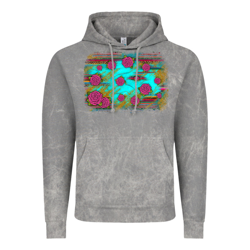 Gemstone Serape Glitter Background Vintage Hoodie by JahusDesignShop | Teevron
